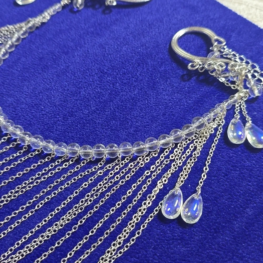 Face Veil with Tassel Jewelry